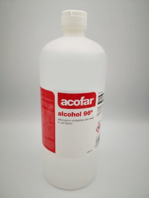 alcohol 96 grados 1000 ml (1 litro)